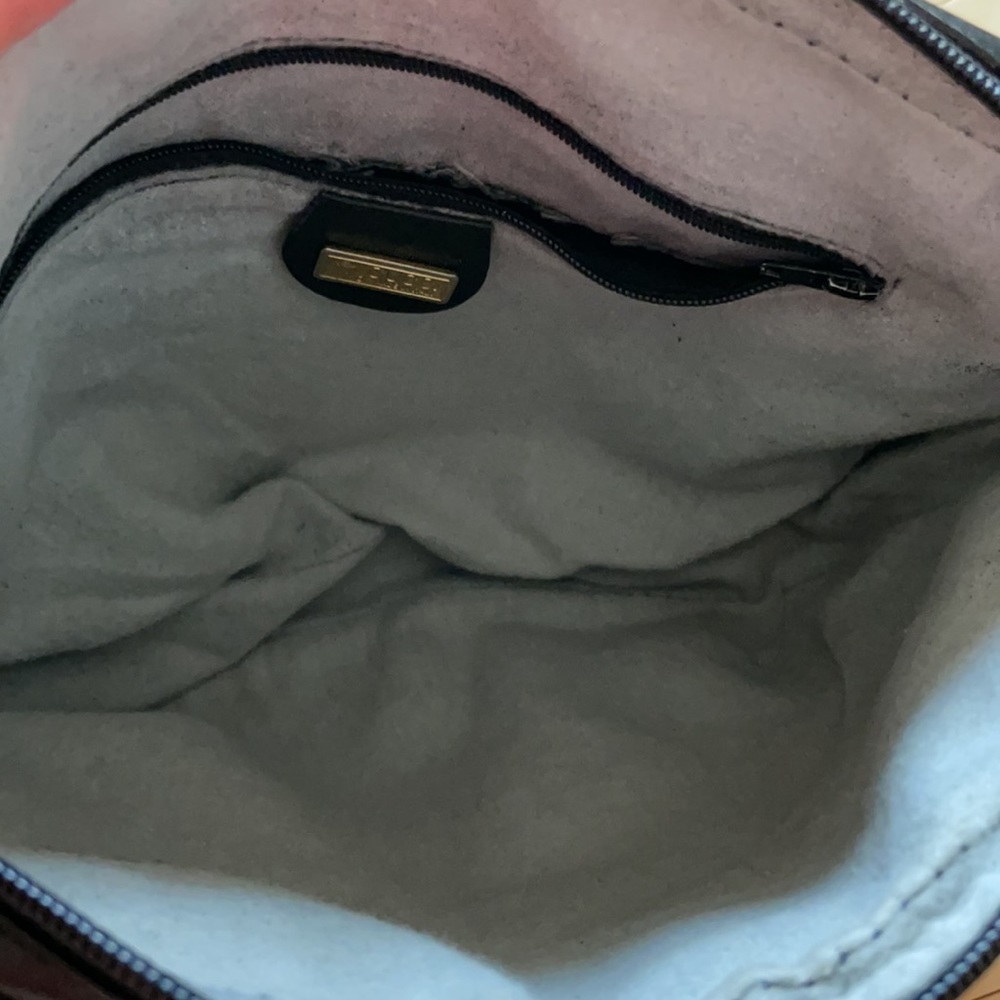 GUCCI 80s black monogram shoulder bag - Picture 6 of 12